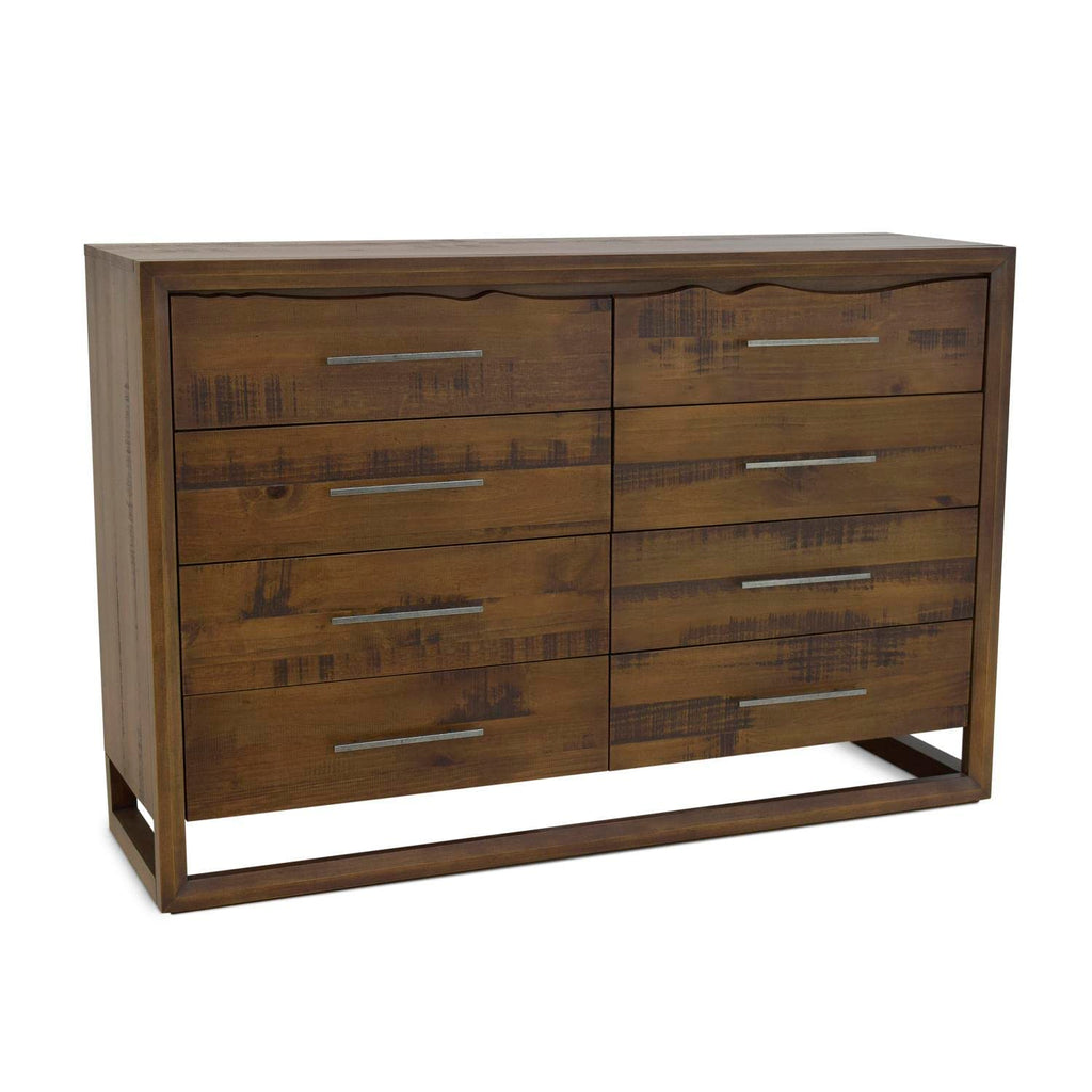 Steve Silver Lofton 8-Drawer Mocha Brown Wood Dresser