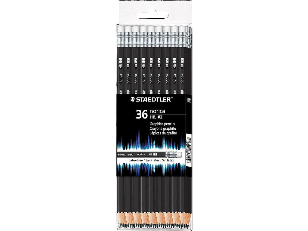 Staedtler Norica #2 Hb Woodcased Pencils Black 36/Pack (1, A)