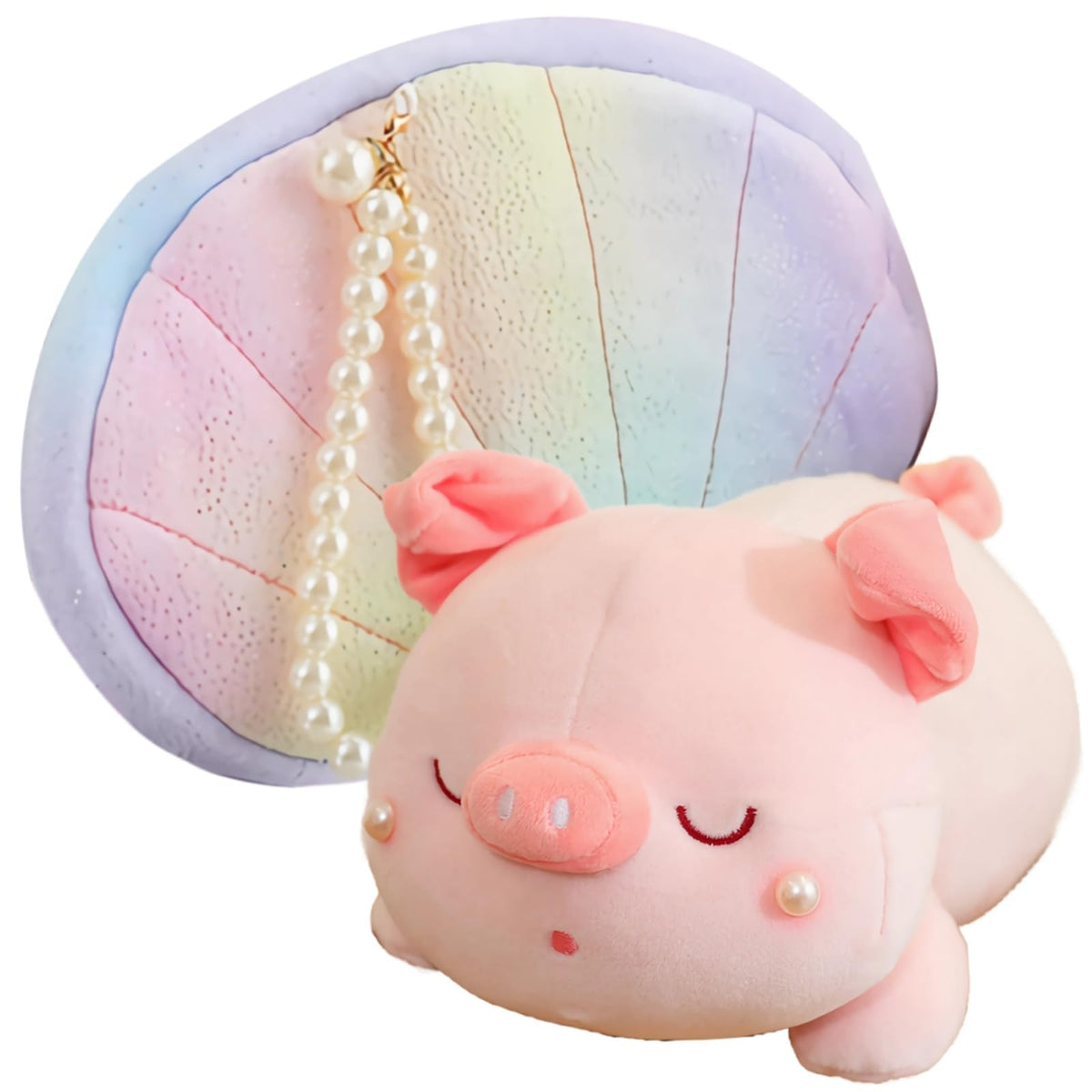 Chdgioha Cute Kawaii Pig Plush Pillows Stuffed Animal Hugging Pillow, Soft Fat Pig Stuffed Cuddle Plush Toys, Birthday Gifts For