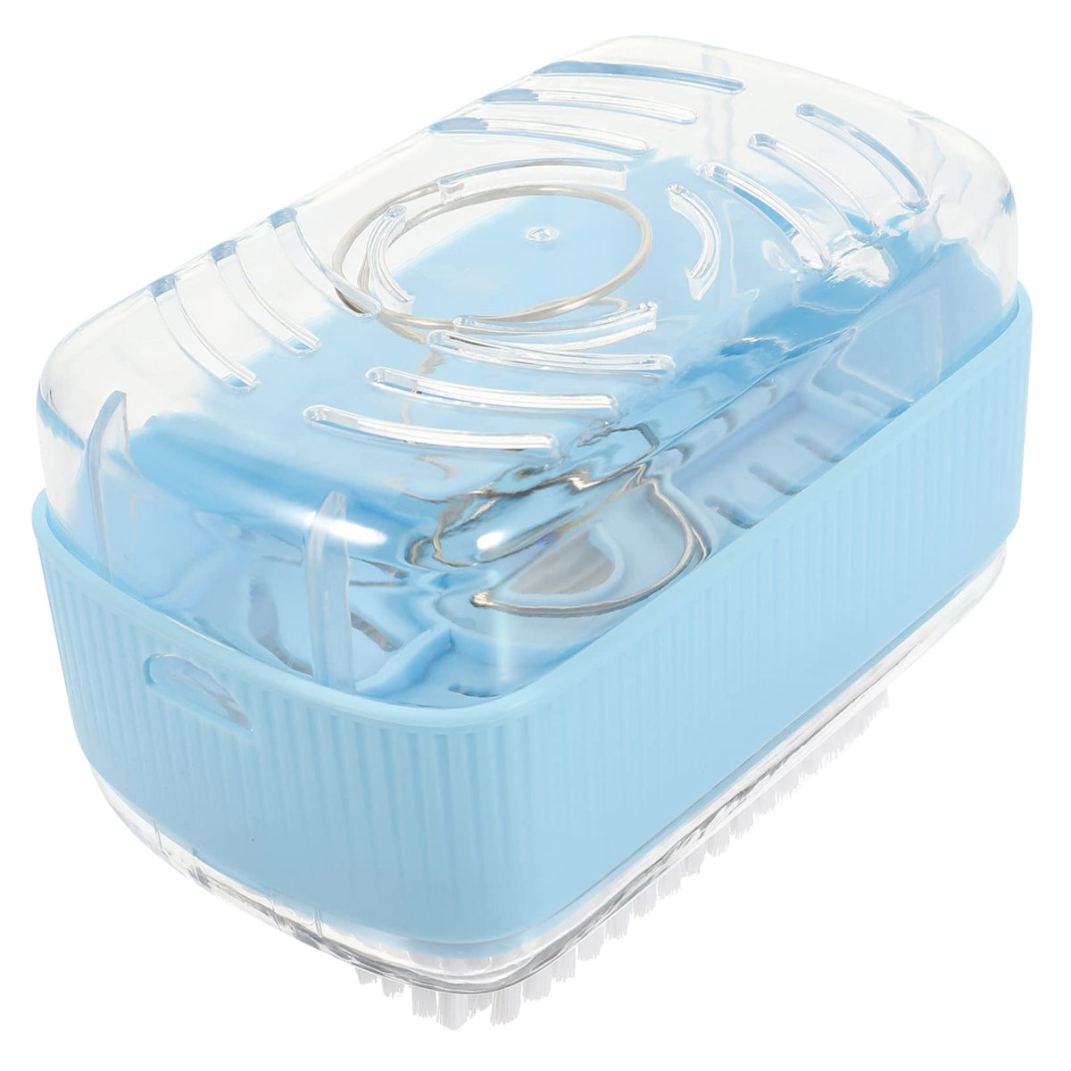 Garneck MultiFunctional Soap Foaming Box Roller and Laundry Brush Portable Soap Drainer for Kitchen and Bathroom Keeps Dry and