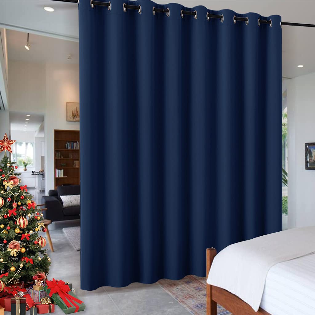 Ryb Home Room Partition Curtains Privacy Blackout Drapes Energy Efficient Odor Reducing Home Decoration For Dorm Studio Office S