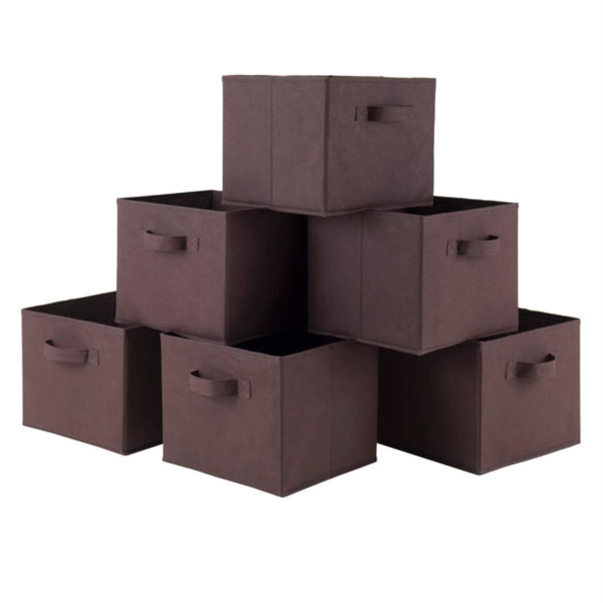 Ergode Wood Capri Folding Baskets - Set of 4 (38622-VV)