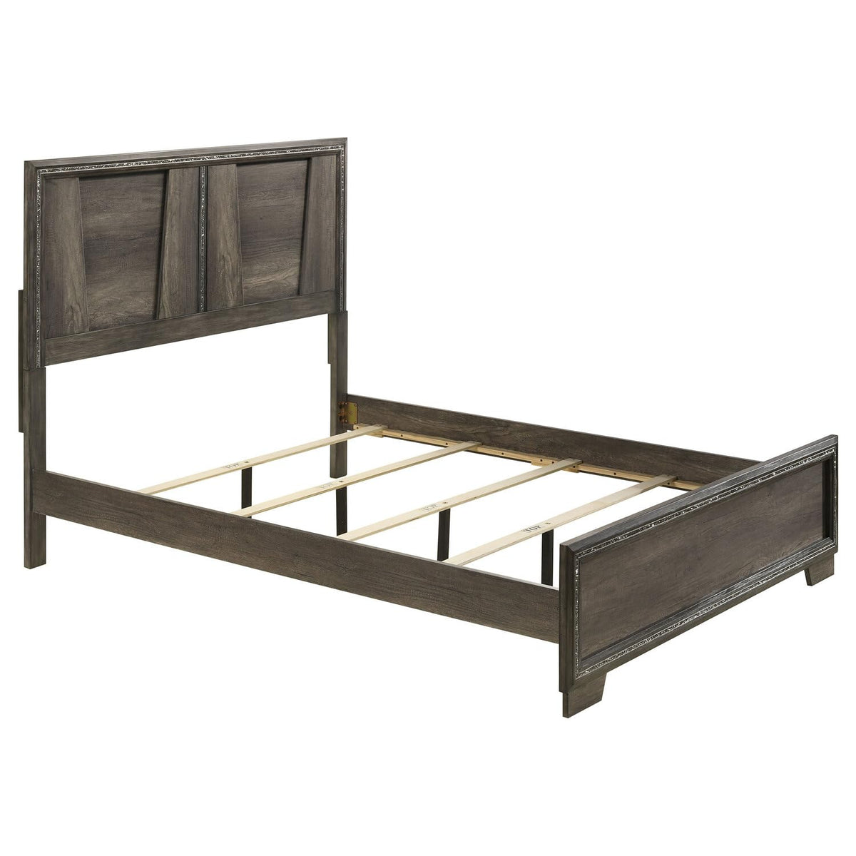 Coaster Home Furnishings Janine Panel Bed Grey, Queen