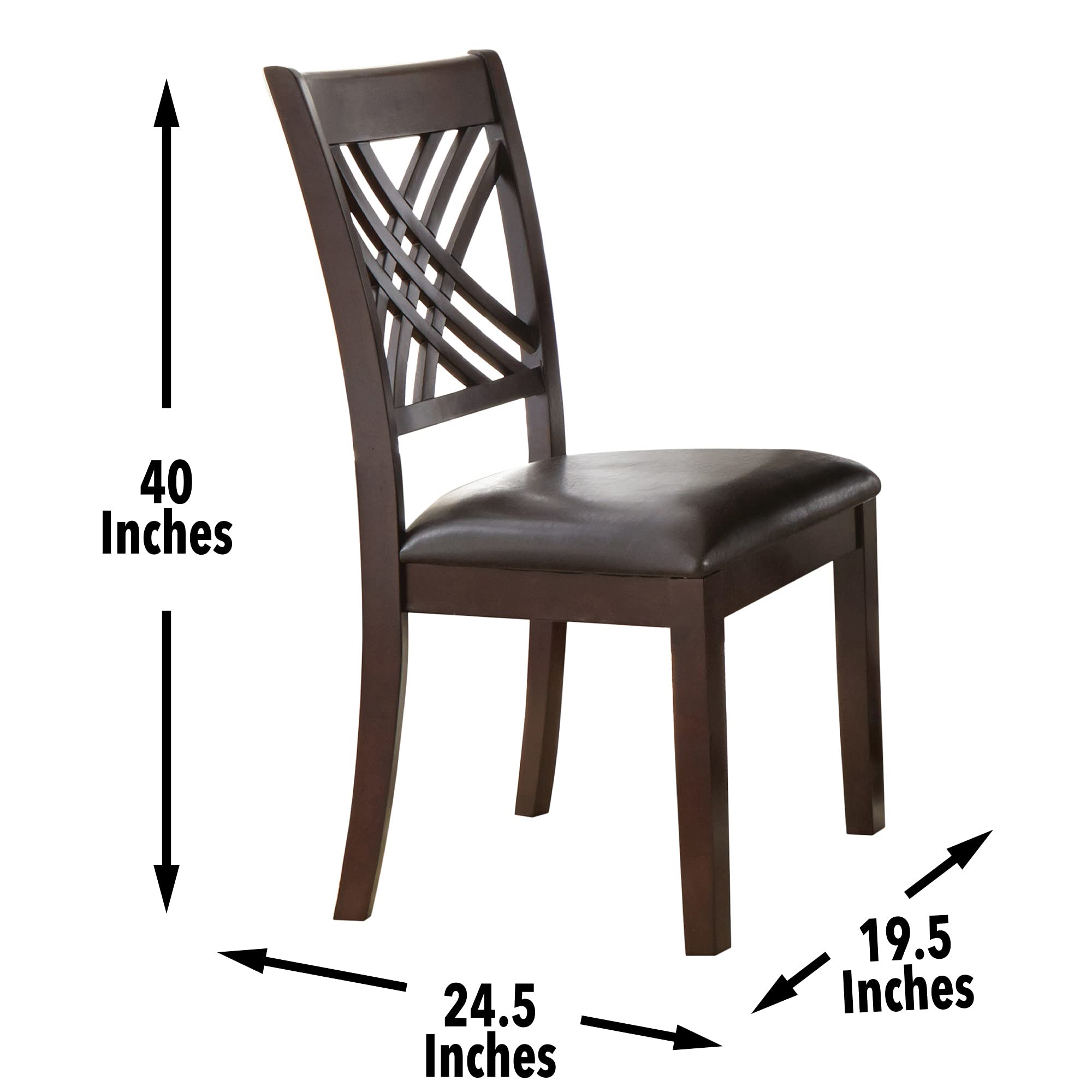 Steve Silver Company Adrian Side Chair - Thumbnail 3