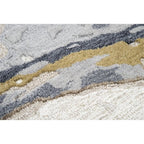 Alora Decor Flare 5' X 8' Beige/Blue/Grey/Taupe/Gold Hand-Tufted Area Rug