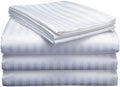 Split King Sheet Sets For Adjustable Beds Deep Pocket, Twin Xl For Bed 100% Extra Long Staple Cotton Sheets 10-18 Inches White S