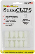 Stikki Works White Clips 20 Per Pack Teacher Classroom Aid