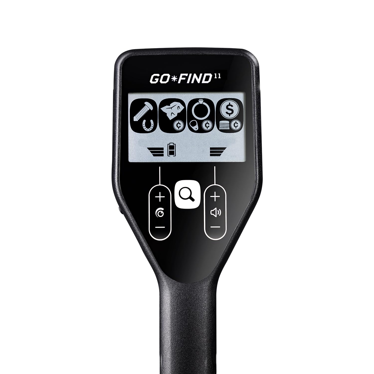 Minelab Go-Find 11 Ultra-Light Collapsible Metal Detector For Adults & Kids With 8' Waterproof Coil