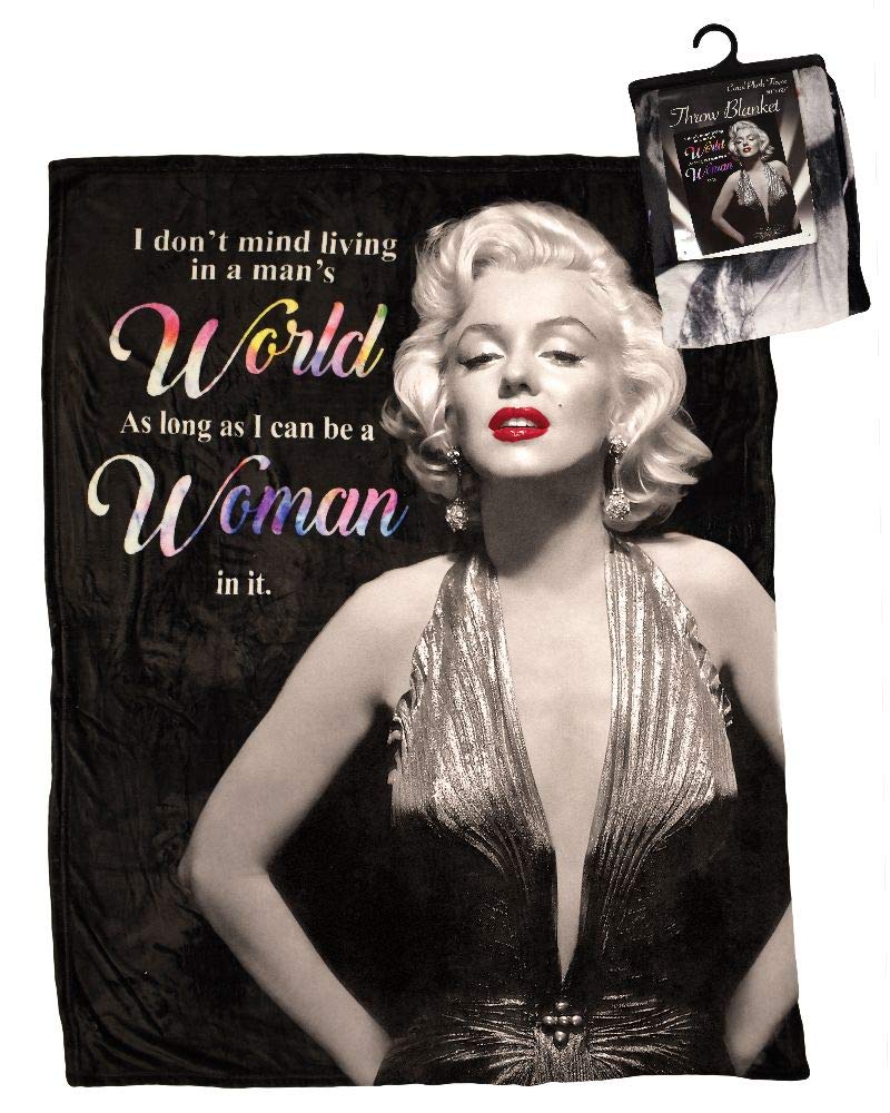 Midsouth Products Norma Jeane As Marilyn Throw Blanket 50' X 60' Women'S World