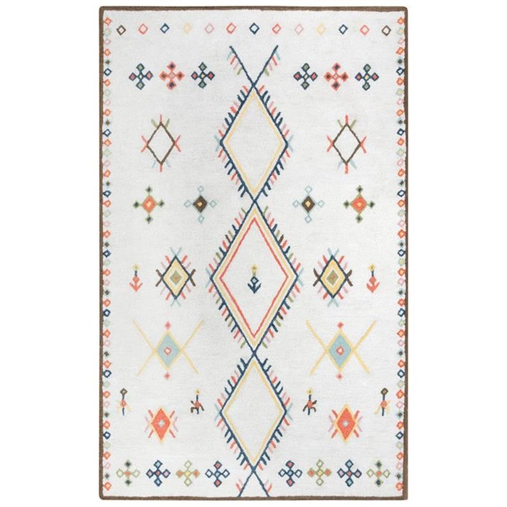 Alora Decor Catawba Beige 7'9"X9'9" Tufted Wool/Poly Rug
