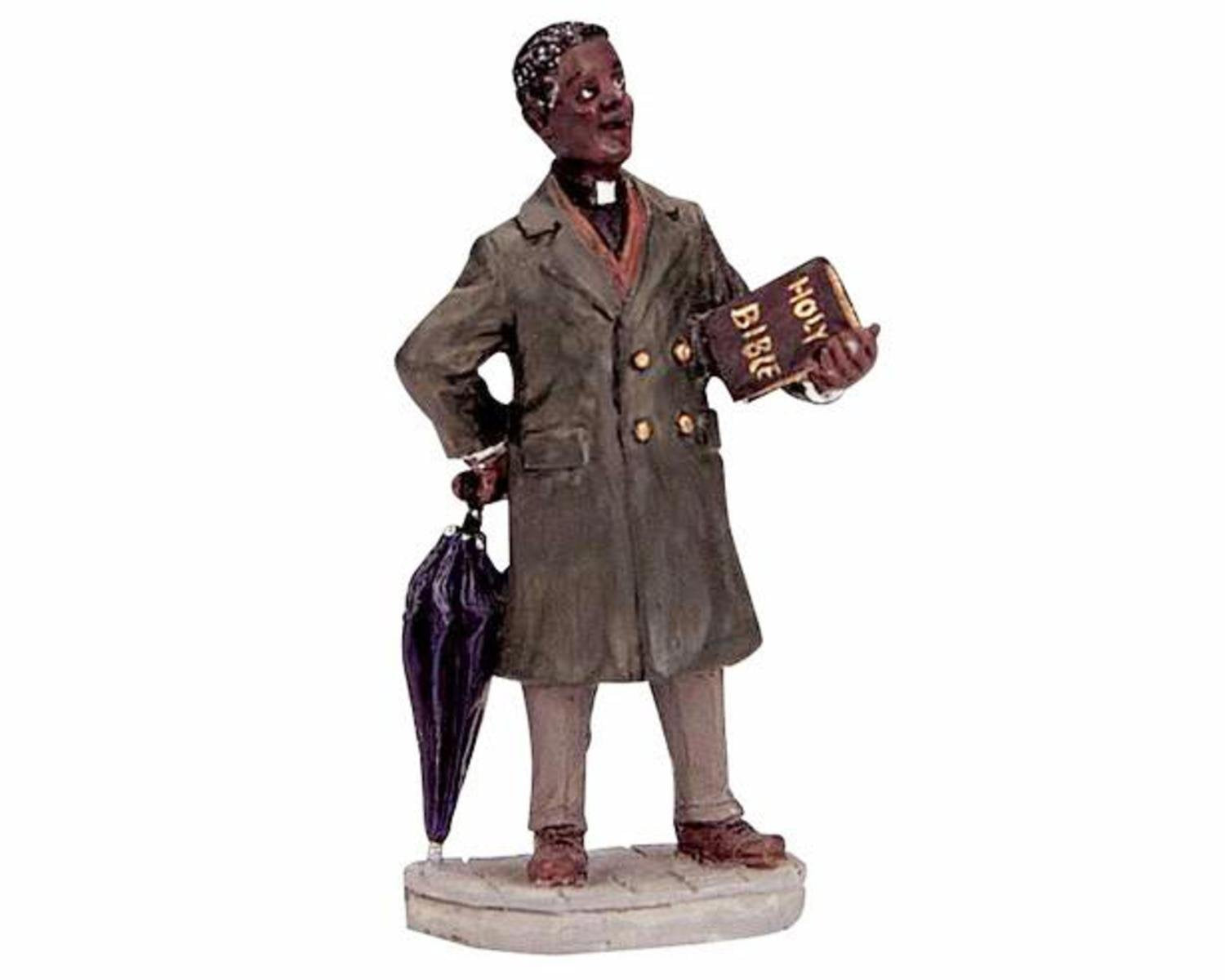 Lemax Christmas Village Collection Preacher Figurine #12484