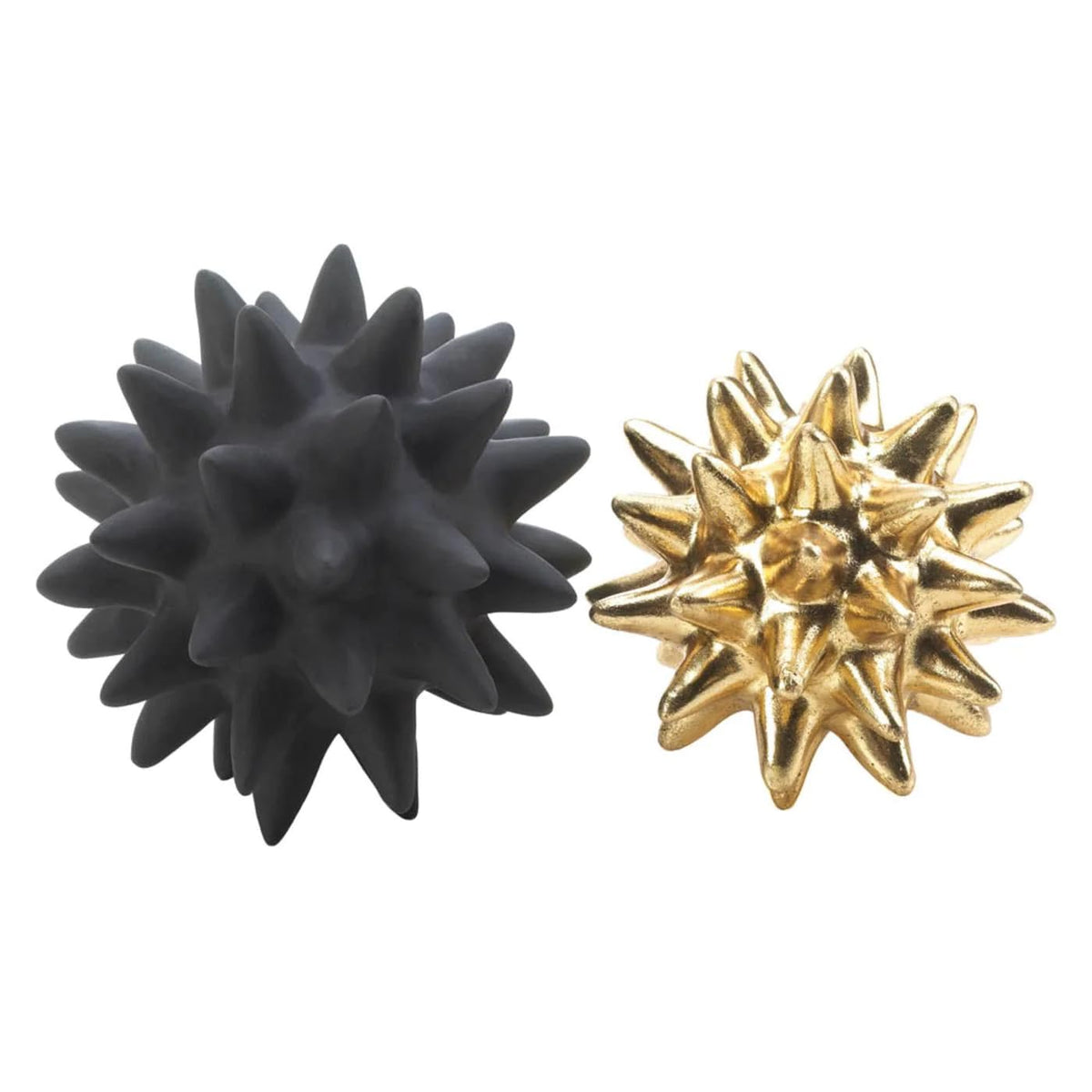 Nikki Chu 5001050 Storico Spike Sculptures, Black & Gold