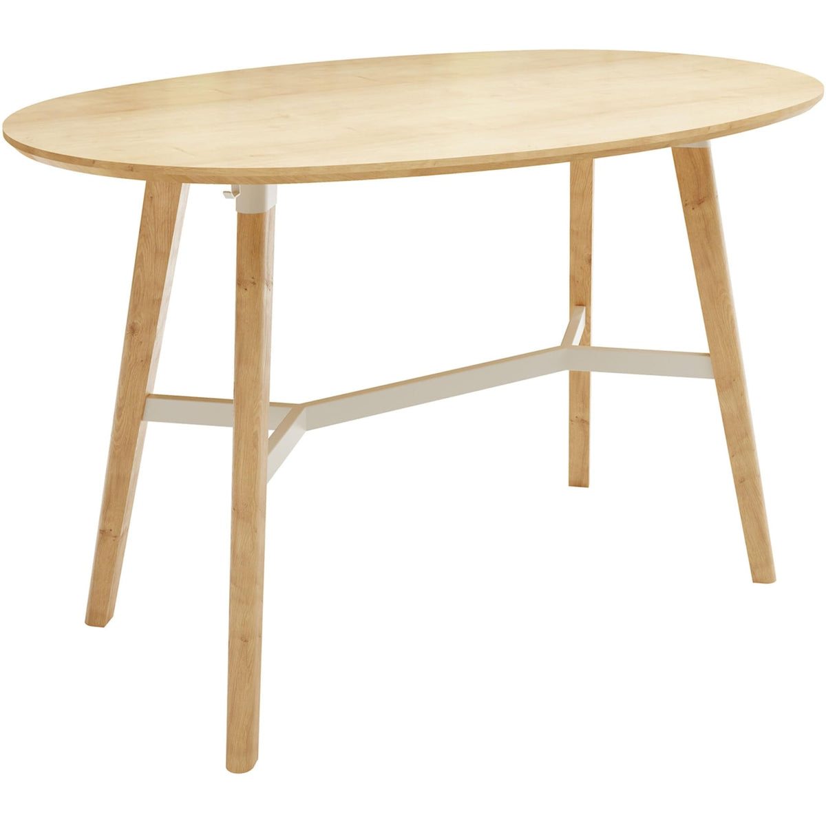 Safco Products RESI Standing Height Bistro Table, Natural, Home & Office Friendly (1721NA)