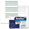 Versacheck Secure Checks - 750 Blank Business Or Personal Wallet Checks - Green Classic - 250 Sheets Form #3001-3 Per Sheet