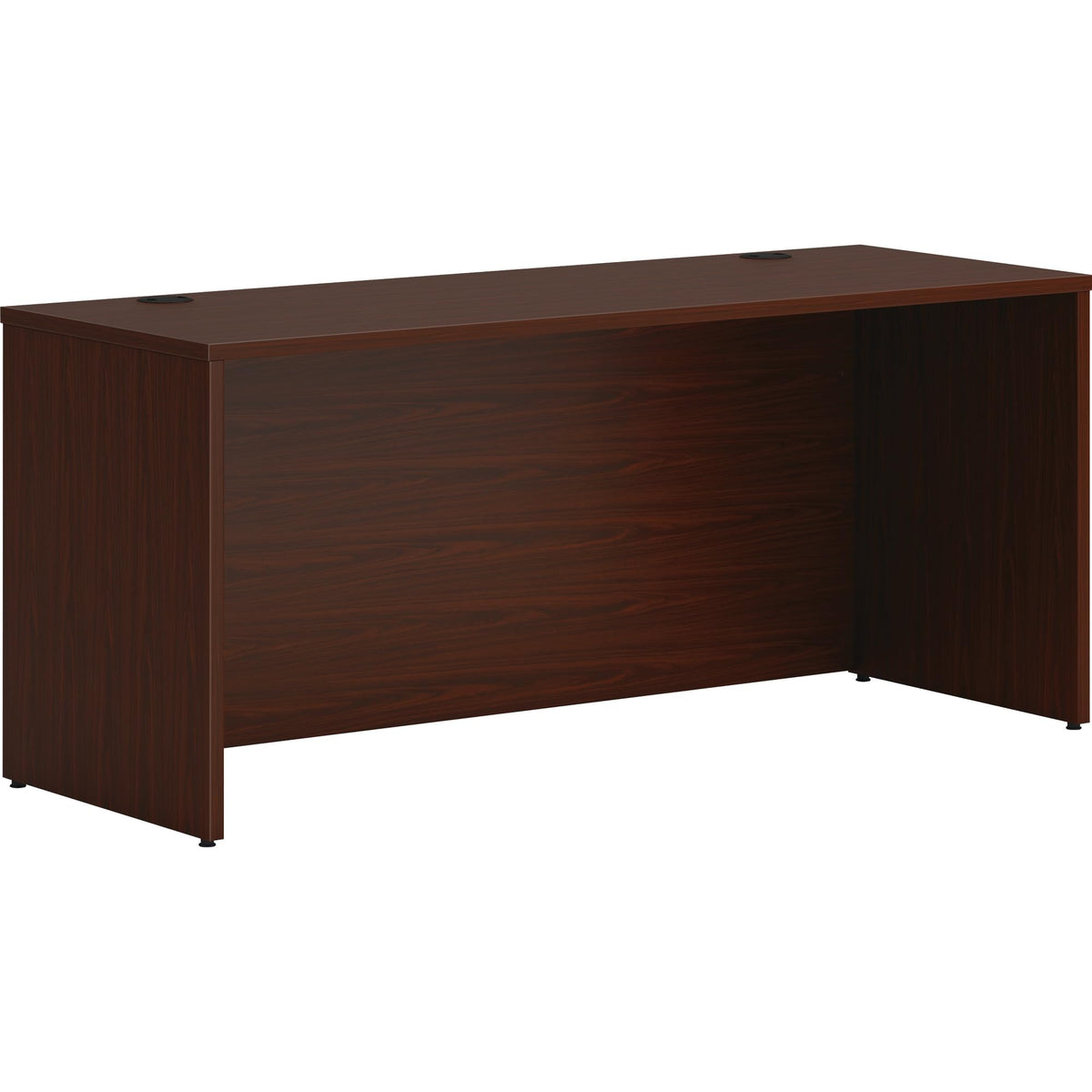 HON HONLCS6624LT1 66 in. Shell Credenza Mahogany, Brown