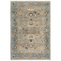 Rizzy Rugs Alora Decor Muse 6' X 9' Abstract Tan/Gray/Brown/Blue/Gray Hand Knotted Area Rug