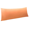 Ntbay Body Pillowcase - Brushed Microfiber 20X54 Pillowcase - Soft, Wrinkle-Free, Fade-Resistant, Stain-Resistant, Pale Orange B