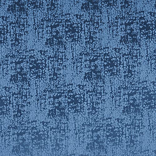 HomeRoots 100% Polyester Navy Blue Distressed Gradient Throw Pillow