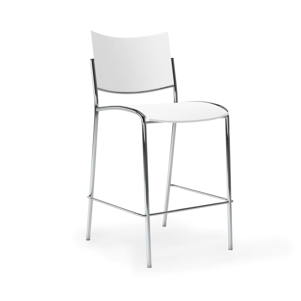 Mayline Escalate Chair, White