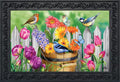 Briarwood Lane Birds And Blooms Spring Doormat Floral Indoor Outdoor 30' X 18'