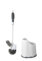 Superio Toilet Bowl Brush And Holder With Under Rim Cleaner For Bathroom, Toilet Brush And Caddy With Non Scratch Bristles And U