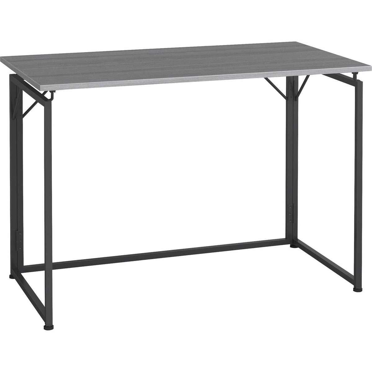 Lorell Folding Desk, Weathered Charcoal