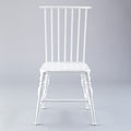Metal Spindle Leg Chairs or Tables - White Chair