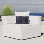 Modway Eei-4210-Whi Saybrook Outdoor Patio Upholstered Sectional Corner Chair, White