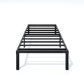 LUMUNANCE Metal Bed Frame Twin Size - 14 Inch Heavy-Duty Twin Platform Bed Frame No Box Spring Needed, Easy Assembly, Noise-Free