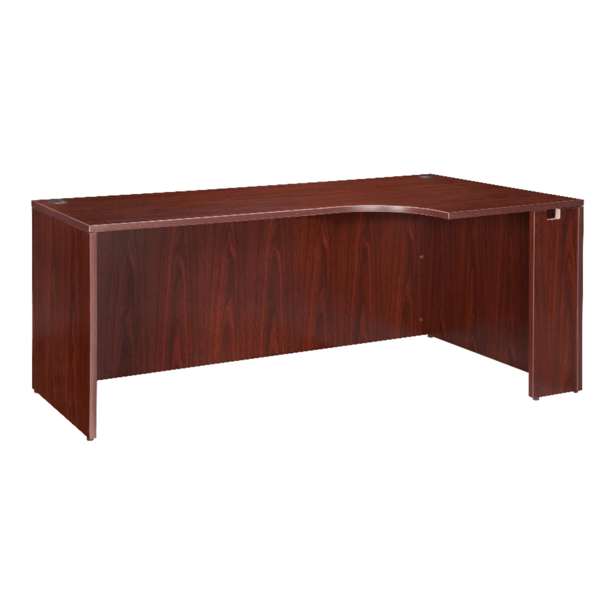 Lorell Llr69904 Pedestal Desk Shell, Mahogany