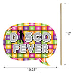 Big Dot Of Happiness 70'S Disco - 1970S Disco Fever Party Photo Booth Props Kit - 20 Count