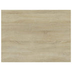 vidaXL Sonoma Oak Bookshelf Boards, Set of 8, Engineered Wood, Easy to Clean, Versatile Use, California Prop 65 Compliant