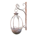 Atorse Wall Planter Wall Mounted Hanging Planter For Fence Courtyard Indoor Outdoor