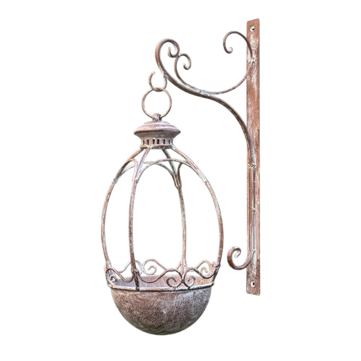 Atorse Wall Planter Wall Mounted Hanging Planter For Fence Courtyard Indoor Outdoor