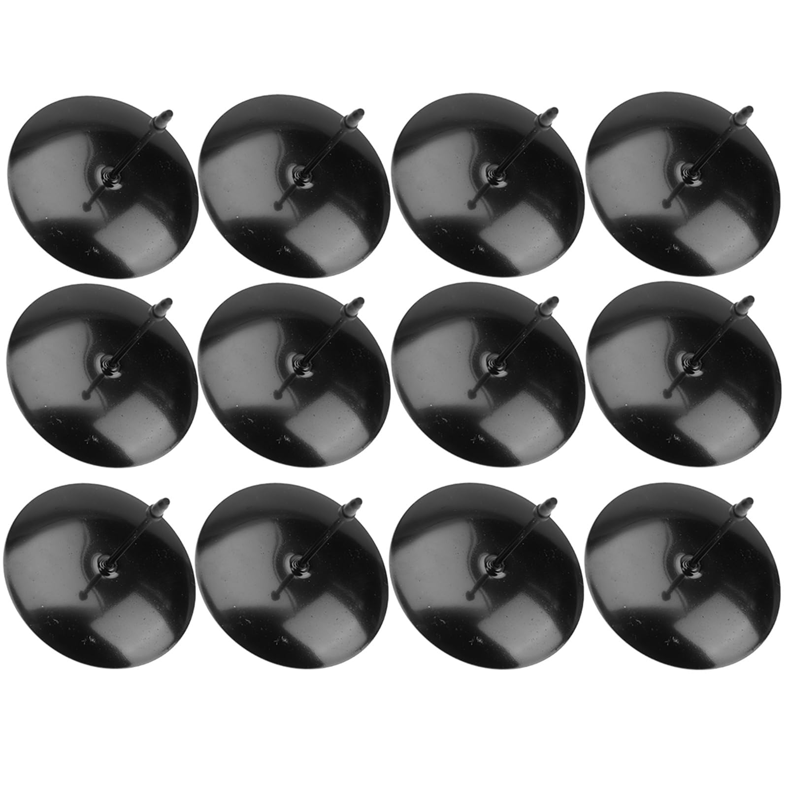 Yardwe 12pcs Metal Pillar Candle Plate DIY Handmade Candle Fixing Holder Stand Wreath Candle Fixing Clips Tealight Stand Ornamen