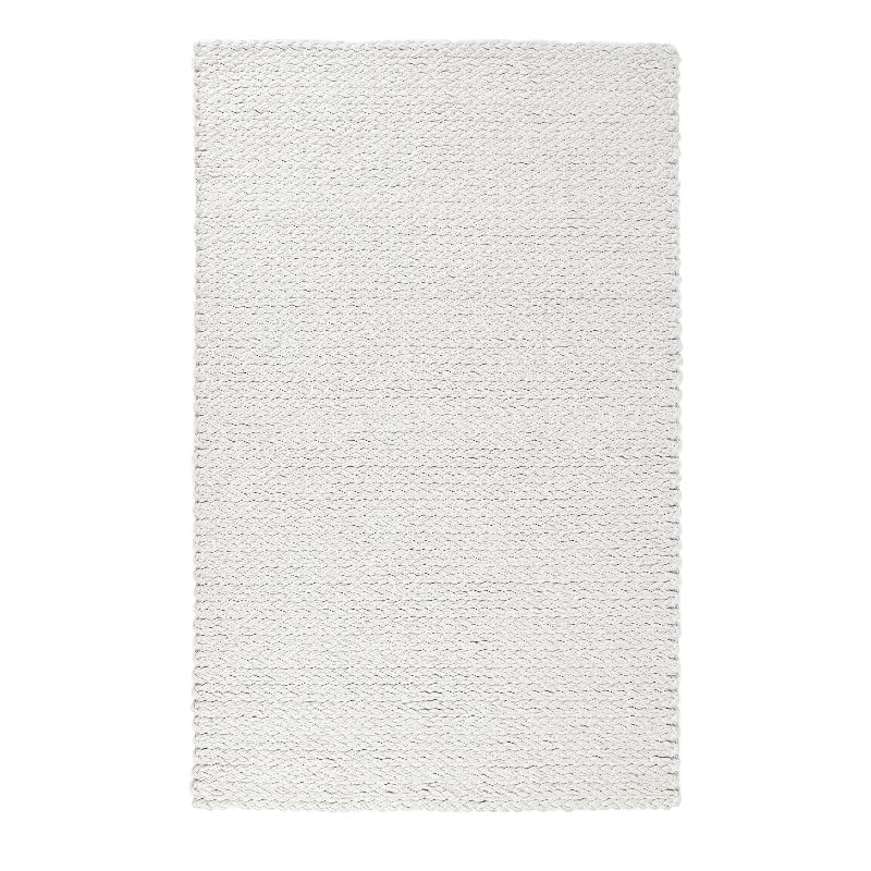 Kosas Home Oxnard 60 x 96 Transitional Wool Area Rug in Ivory