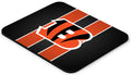 Gaming Mouse Pad, Sport Football Mousepad With Non-Slip Rubber Base For Laptop Computer Desktop Game Mat,Fans Gift Orange Stripe