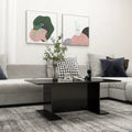 vidaXL Coffee Table Black 40.7"x23.6"x15.7" Engineered Wood
