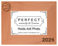 Personalized Gifts Basketball Coach Gift 2024 Sports Team Photo Frame Wood Engraved 4x6 Landscape Picture Frame