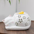Candeldo Cat Wax Melt Warmer: Scentsy Wax Melter for Scented Wax Cute Electric Wax Burner with 2 Replacement Light Bulbs Fragran