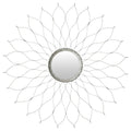 Safavieh Home Collection Silver Flower Mirror
