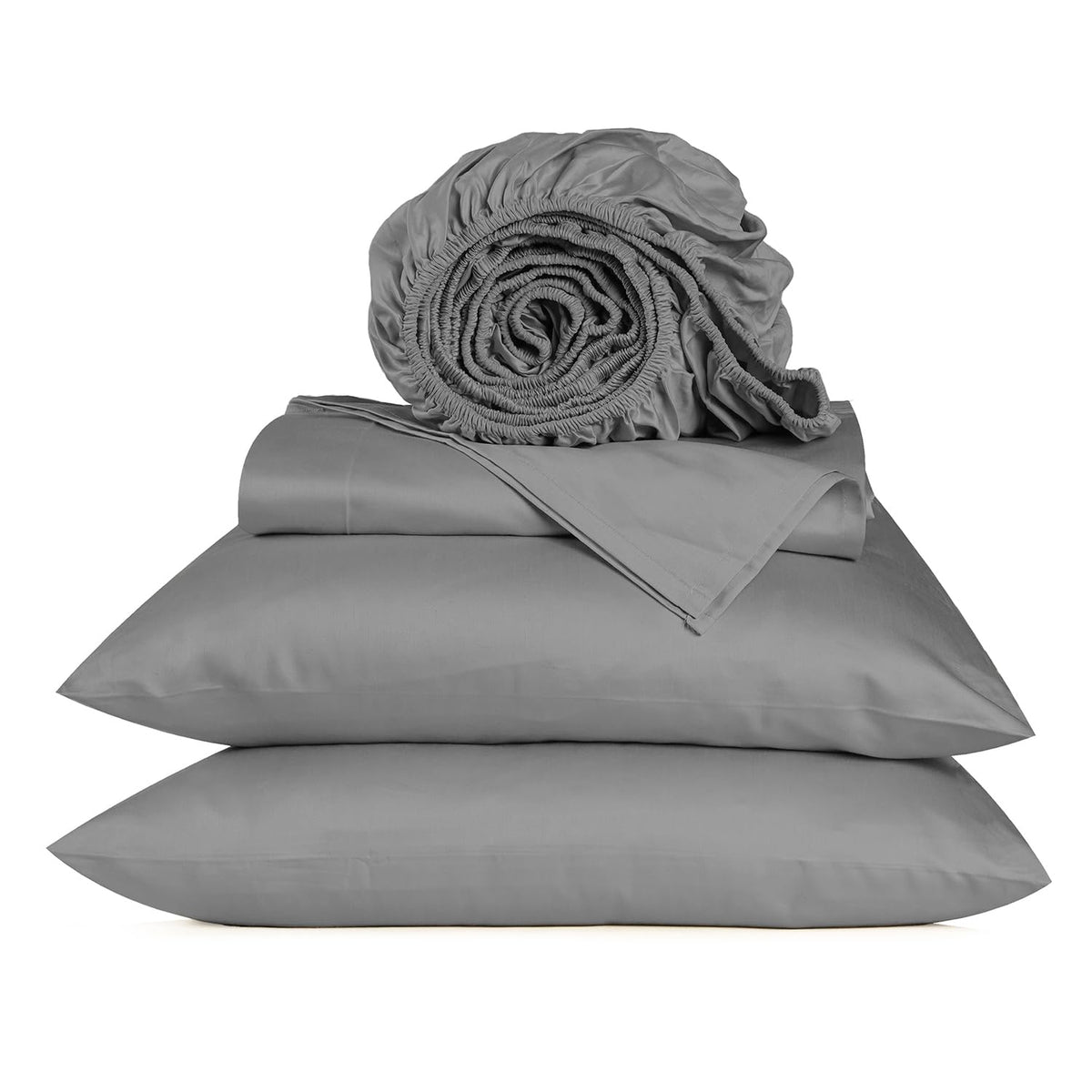 Urbanhut 800 Thread Count Egyptian Cotton Sheets King Size, Long Staple Soft & Breathable, 4 Pc Bed Sheet For King Size Bedding,