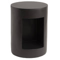 Modern Side End Table Nook Series In Black