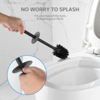 Bgl Freestanding Aluminium Toilet Brush With Holder For Bathroom Storage And Organization Toilet Bowl Cleaner Brush And Holder,