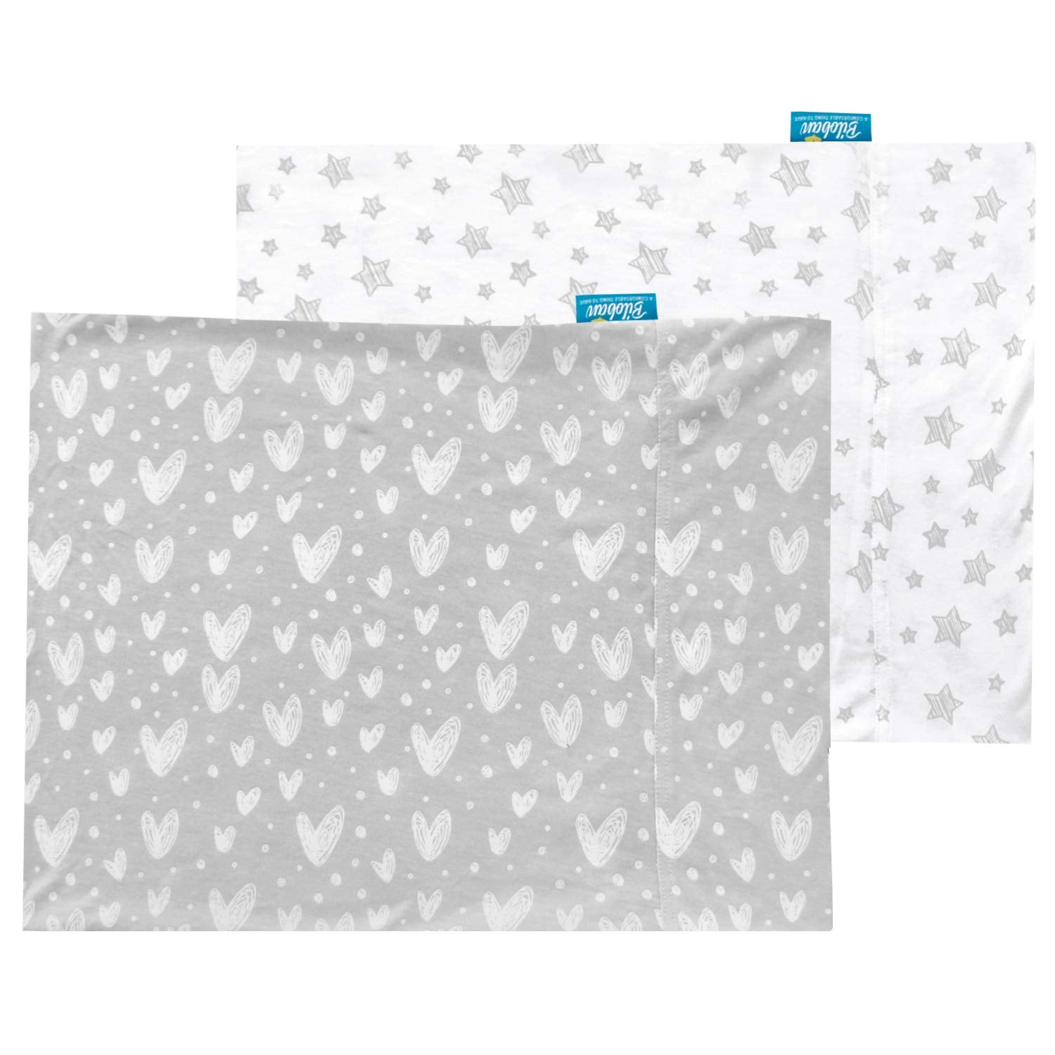 Youth Pillowcase 2 Pack Fit For Youth Pillow 16' X22, (Pillowcase Only) 100% Jersey Cotton Ultra Soft Child Pillowcase For Slee