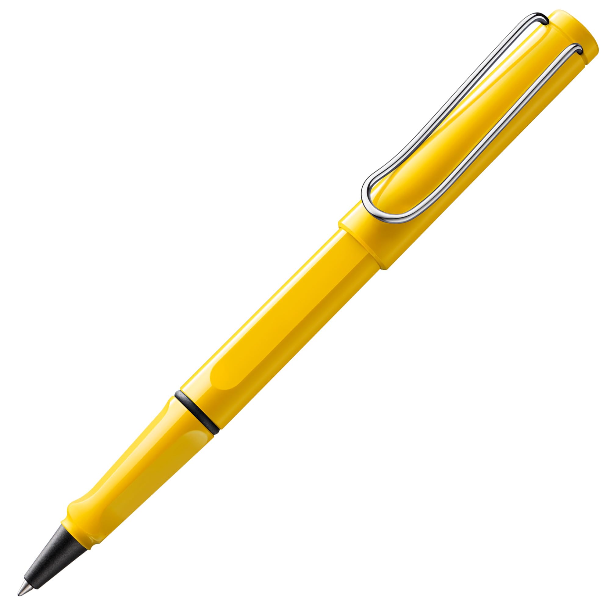 Lamy Safari 318 Rollerball Pen - Modern Yellow With Ergonomic Grip And Timeless Design - M