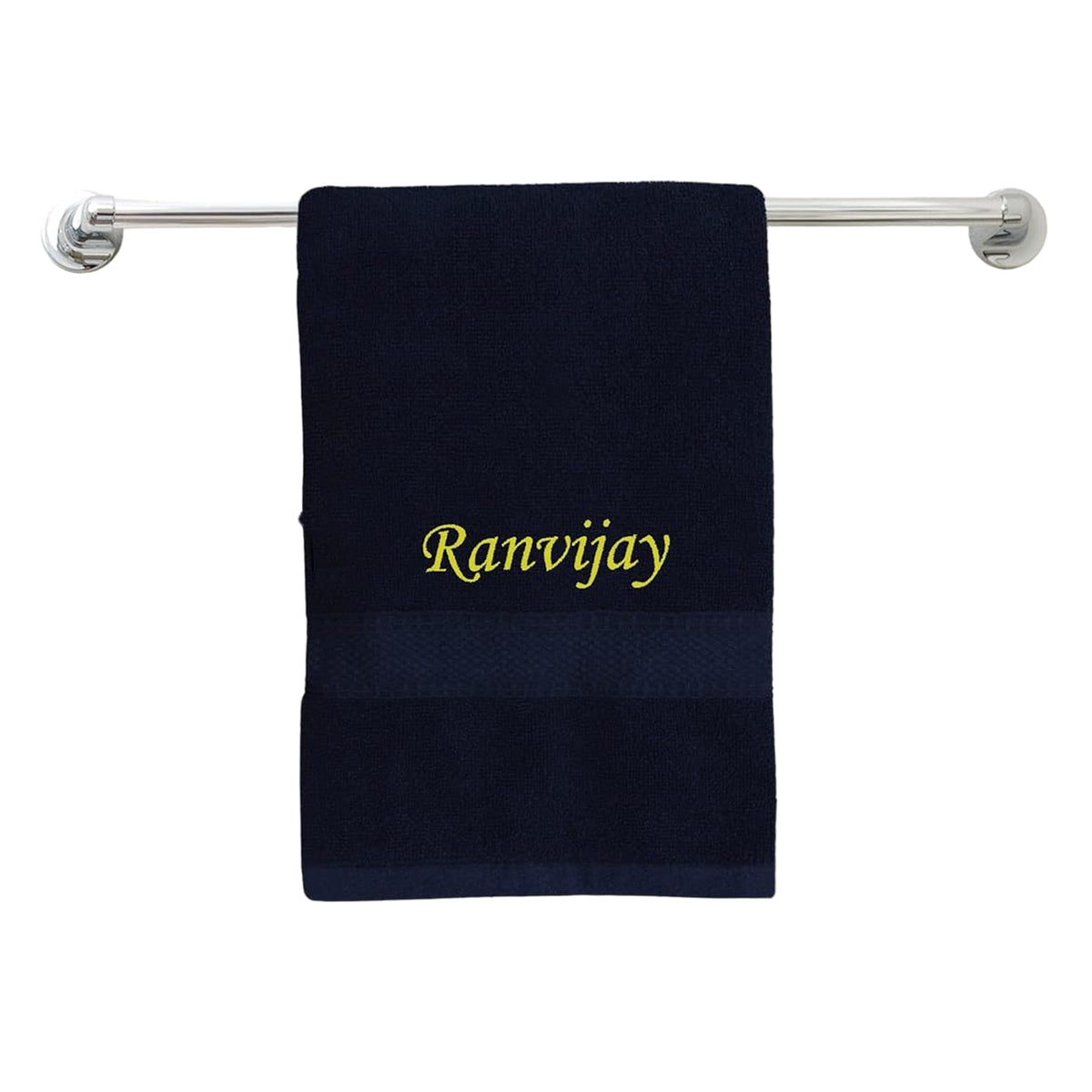 SAVRI Personalized Bath Towel with Your Name  Soft, Absorbent, and Stylish for Your Everyday Routine. Perfect for Everyday Use