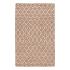 Kosas Home Sonora 60 x 96 Polyester Fabric Accent Rug in Terracotta/Ivory