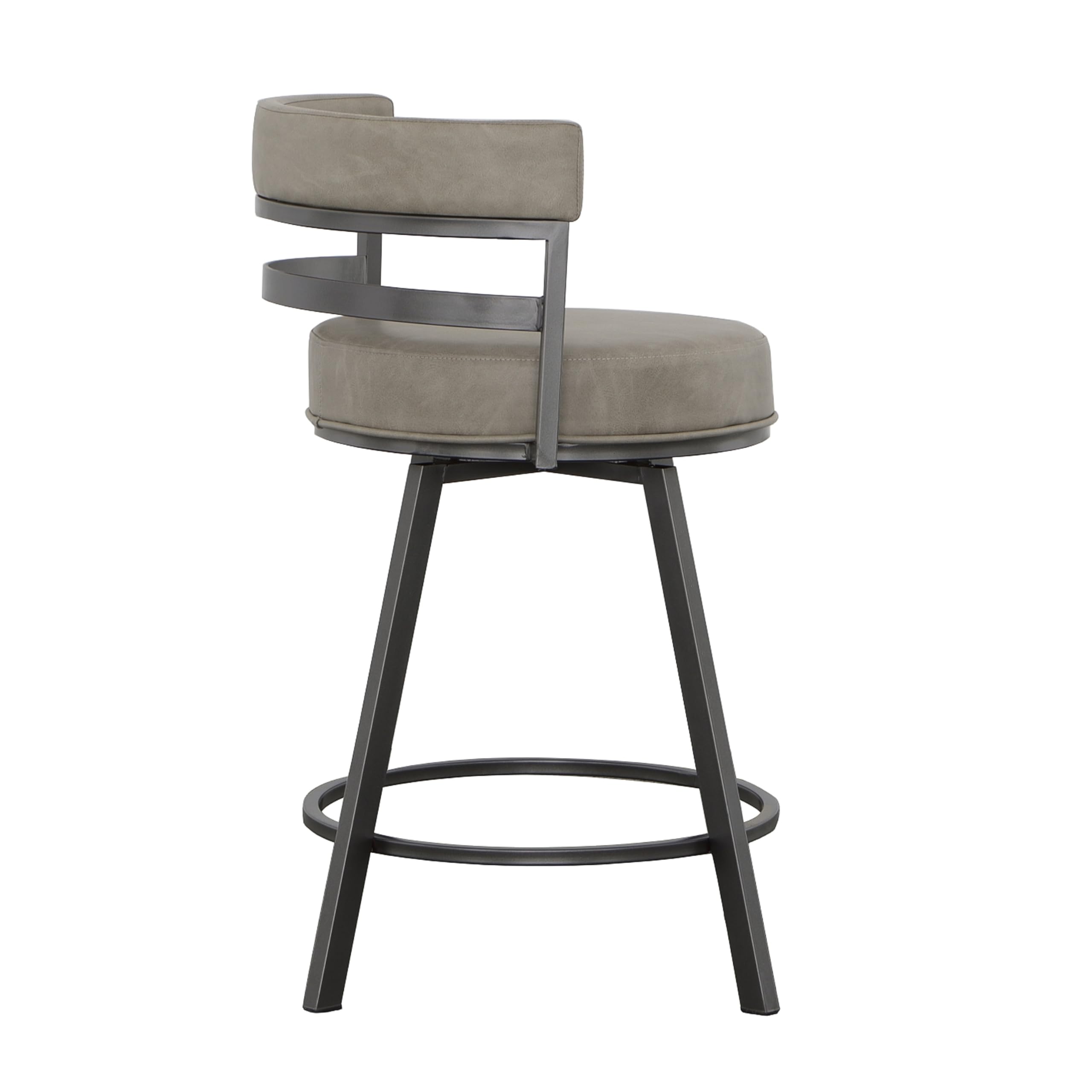Steve Silver Furniture Gene Swivel Counter Stool