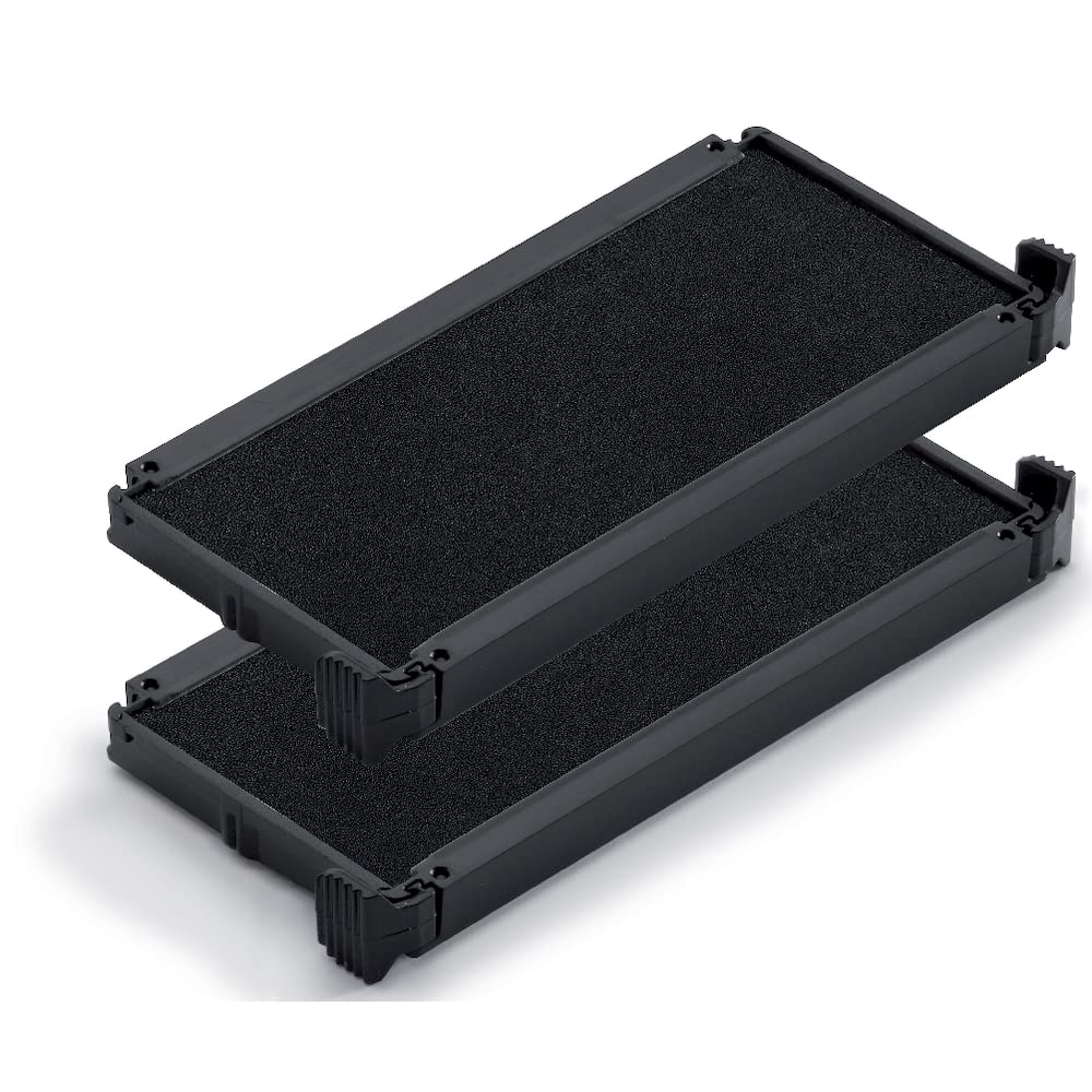 Trodat Replacement Ink Pads 6/4915 - Pack Of 2 - Black Ink - For The Printy 4915